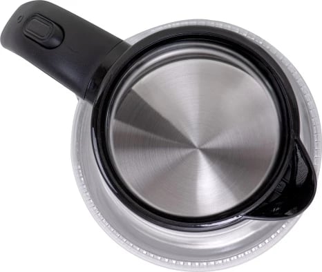 Zierëse uji, Adler CR 1300, 1.7 L, deri 2200W, xham, bazë 360°, ndriçim LED, e zezë