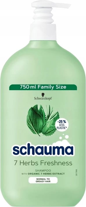 Shampon për femra Schauma 7 Herbs Freshness 750ml