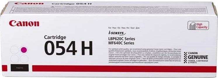 Toner Canon 054H, Magenta, për Canon i-SENSYS LBP620C/MF640C