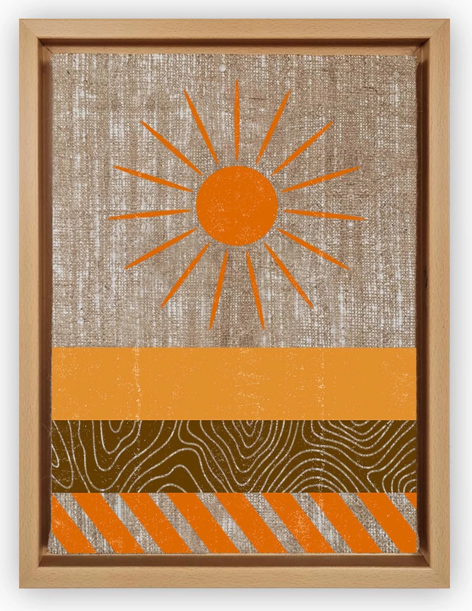 Pikturë dekorative në kanavacë, shumëngjyrëshe, LNJ318122299783 - 4666