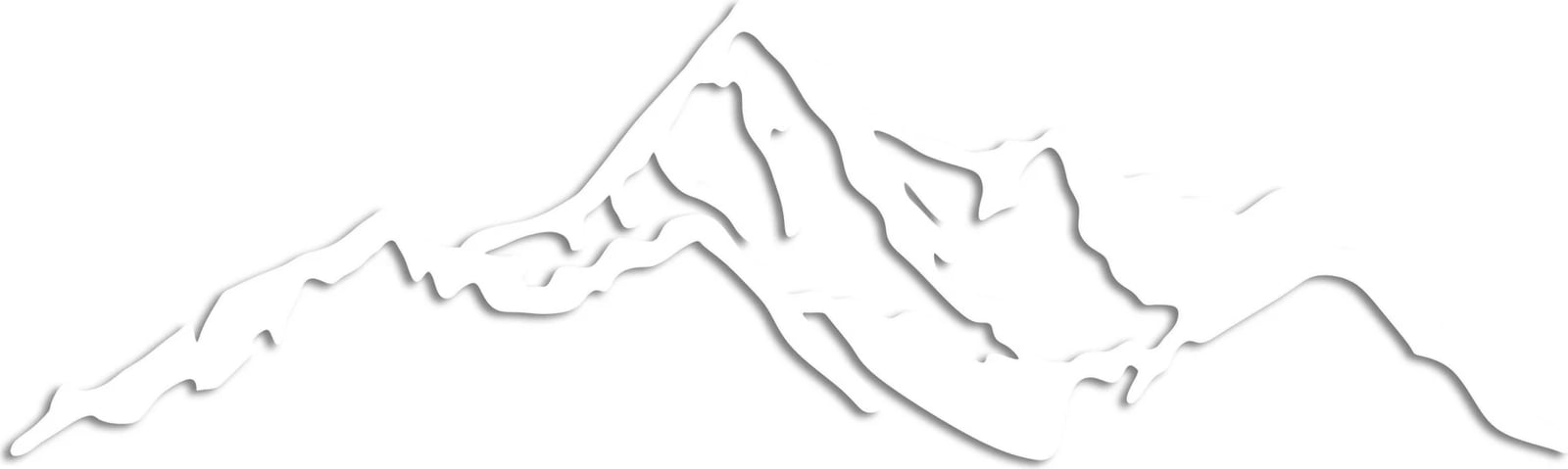 Aksesor dekorativ metalik për mur, mal, Wallity, i bardhë, 67x20cm