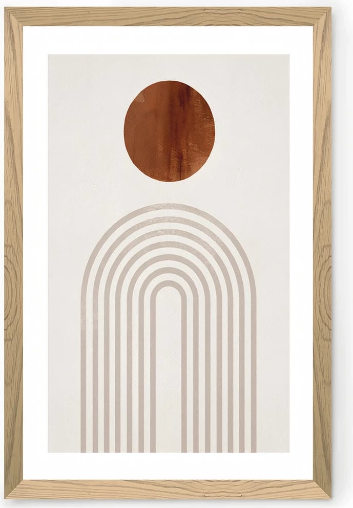 Pikturë dekorative për mur, Wallity, Tekhammdf65, shumëngjyrëshe, 33x48cm