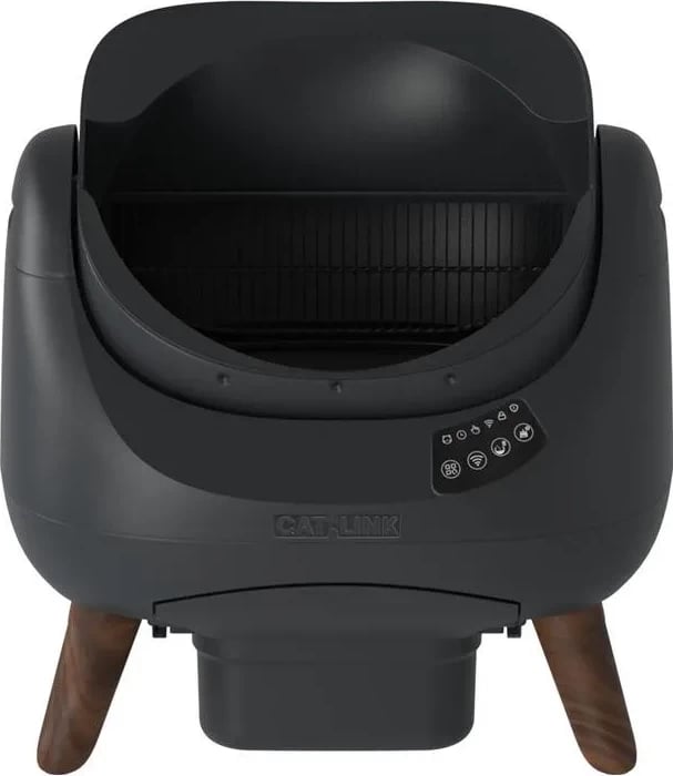 Kuti automatike për mace Catlink Open X, plastikë, WiFi, gri