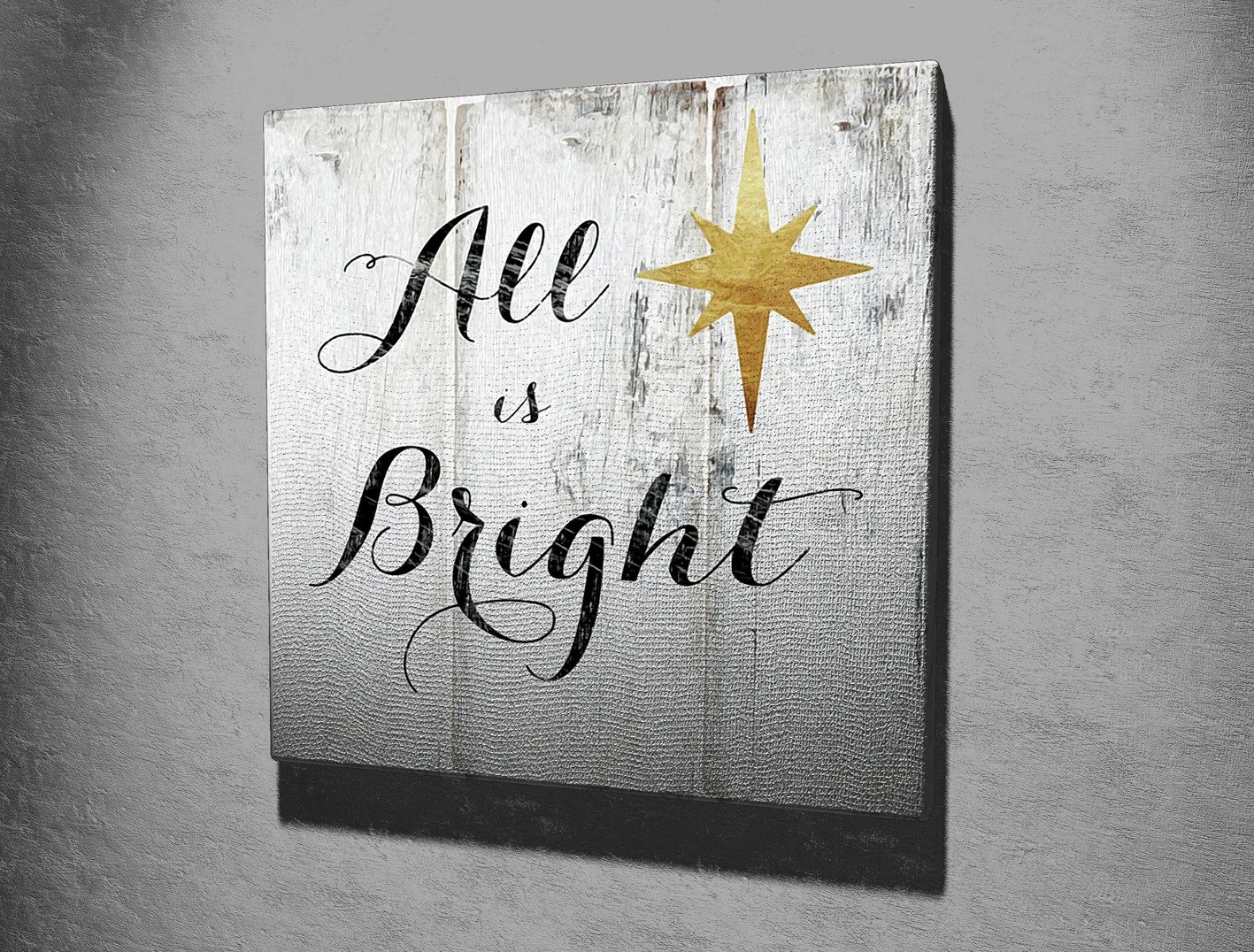 Pikturë dekorative në kanavacë, shumëngjyrëshe, Wallity, KC188, 45x45cm