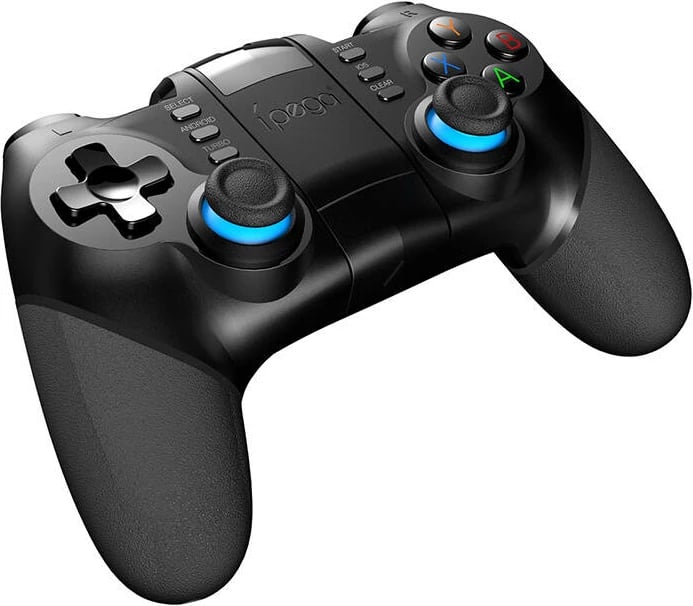 Gamepad wireless iPega PG-9156, Bluetooth 5.0, me mbajtëse telefoni, i zi