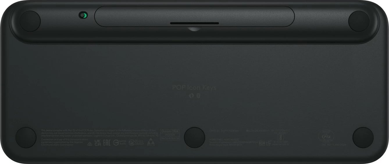 Tastierë Logitech POP ICON KEYS, Bluetooth, Mini, Graphite