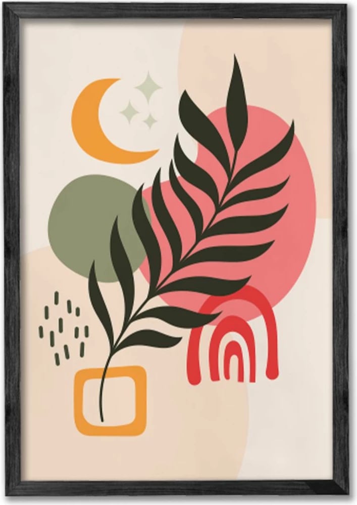 Pikturë dekorative me kornizë (3 copë), Wallity, Ersy3Syhcrv19