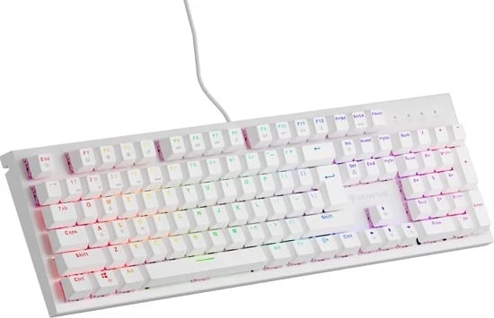 Tastierë mekanike Genesis Thor 303, RGB, Outemu Peach Silent, e zezë dhe e bardhë Tastierë mekanike Genesis Thor 303, RGB, Outemu Peach Silent, e zezë dhe e bardhë