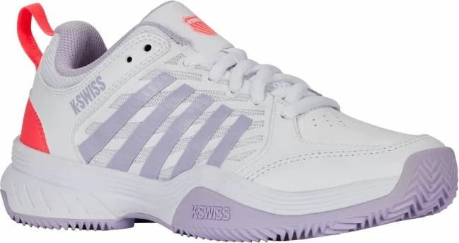 Atlete për femra K-Swiss, të bardha dhe vjollcë