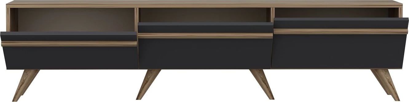 Komodë TV Hanah Home, Amsterdam, ngjyrë antracit