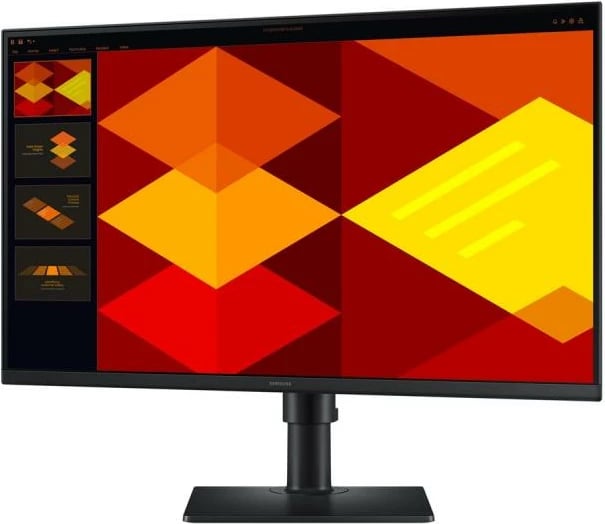 Monitor, Samsung, LS27D406GAUXEN, 27" IPS 100 Hz Full HD, altoparlantë të integruar, qëndrim ergonomik, i zi