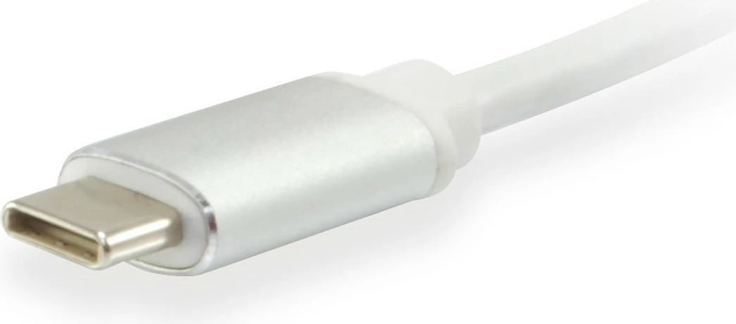 Adapter USB Type C në VGA Equip, 45mm, 150mm, 250mm, bardhë