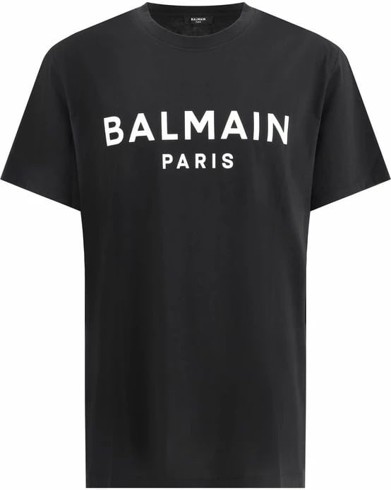 Maicë për meshkuj Balmain, e zezë dhe e bardhë