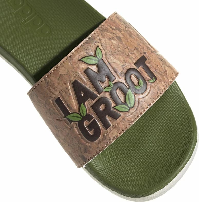 Atlete për fëmijë adidas Adilette Comfort, të gjelbërta