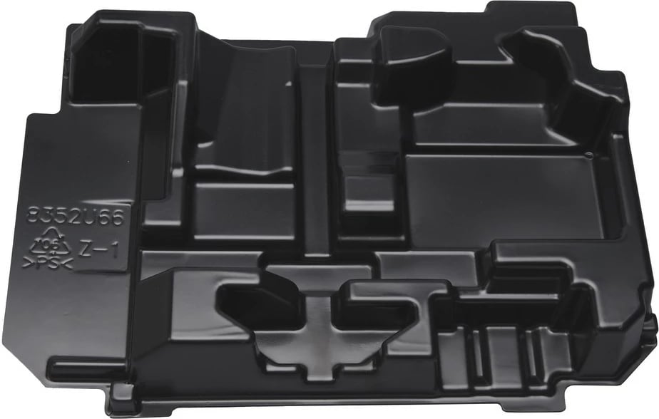 Insert plastik Makita 8352U6-6 për organizim veglash, i zi