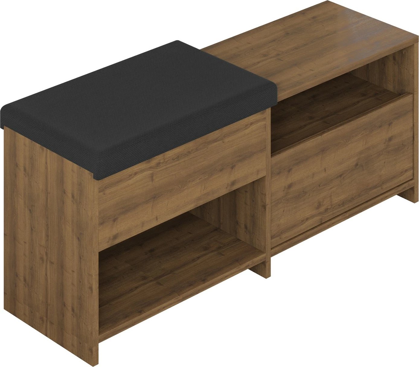 Dollap këpucësh Skye Decor, stol Filux, ngjyrë Hitit