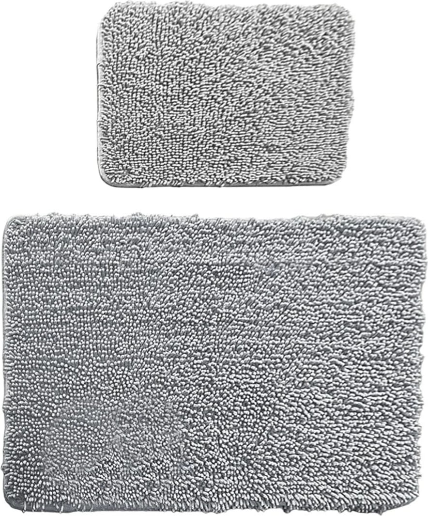 Set tapetash për banjo (2 copë), Mijölnir Victoria, ngjyrë gri