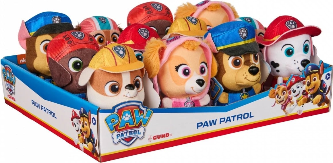 Set lodrash pelushi Paw Patrol Spin Master, 12 copë, shumëngjyrëshe