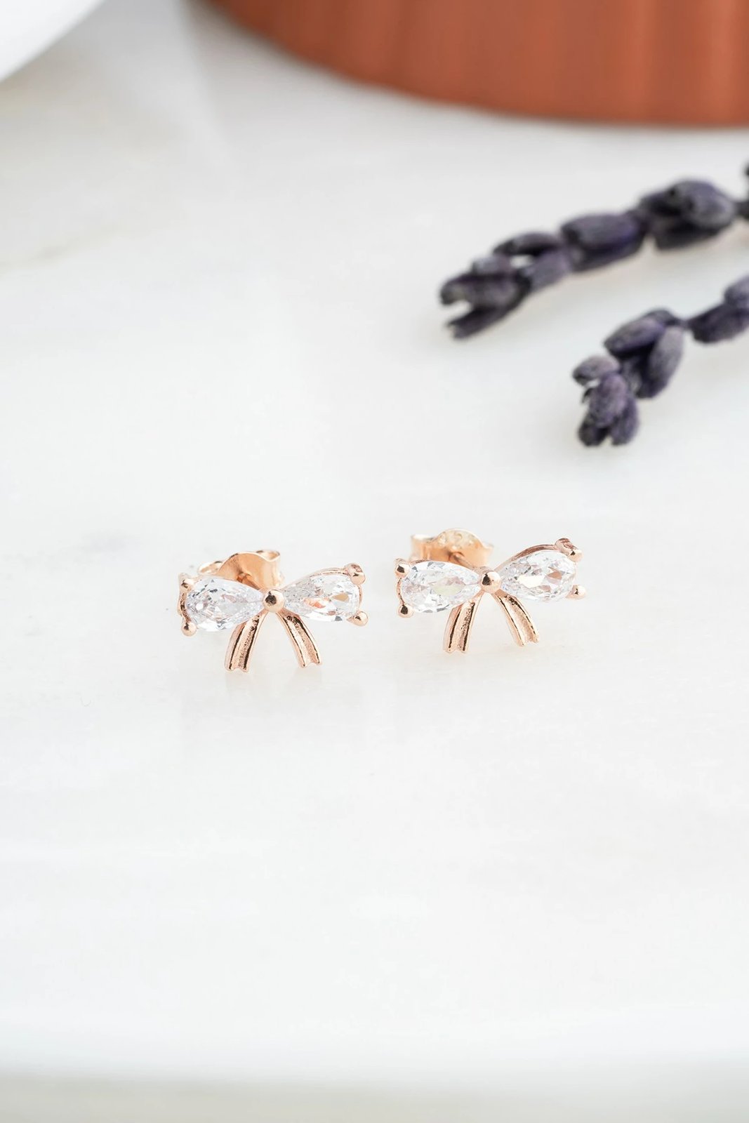 Vathë argjendi Jumeon, ngjyrë rozë ari dhe e bardhë, TRDYL303