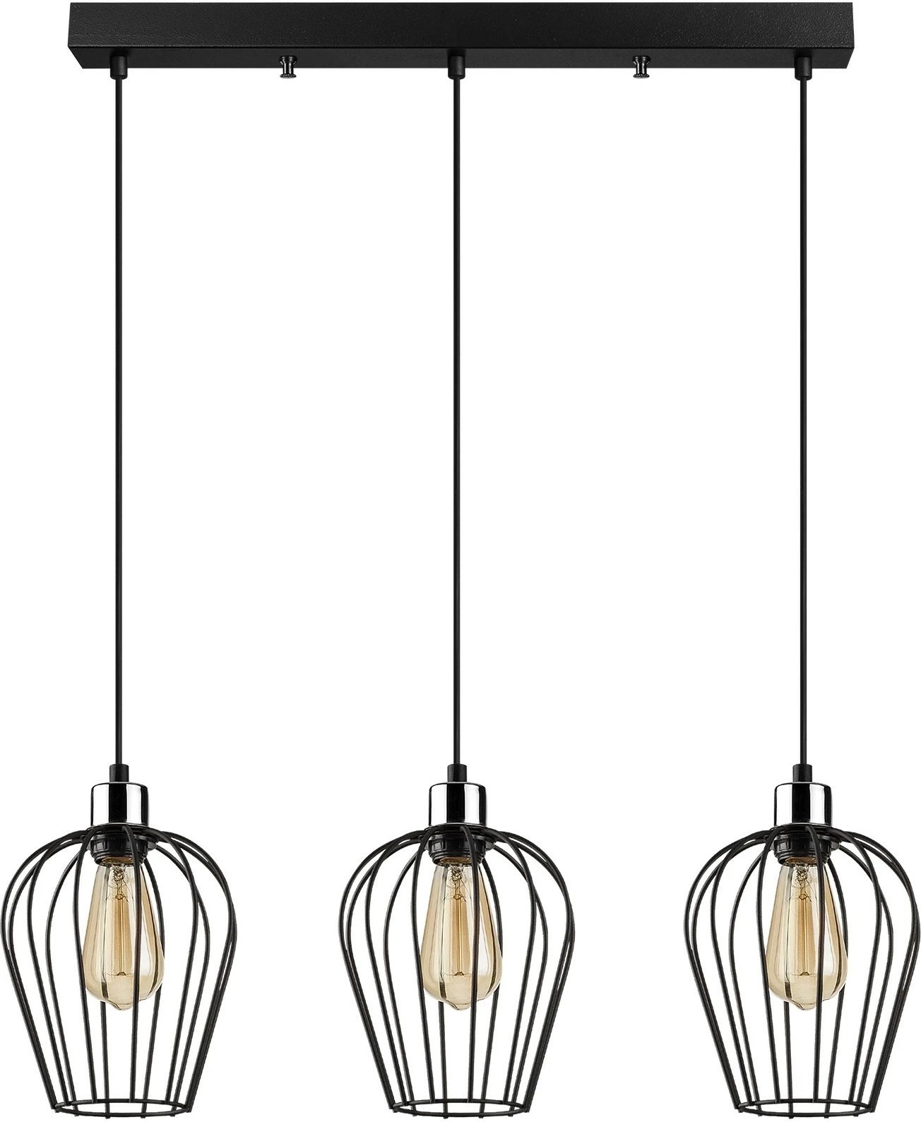 Llambë tavani Opviq, model Tel - 6701, ngjyrë e zezë