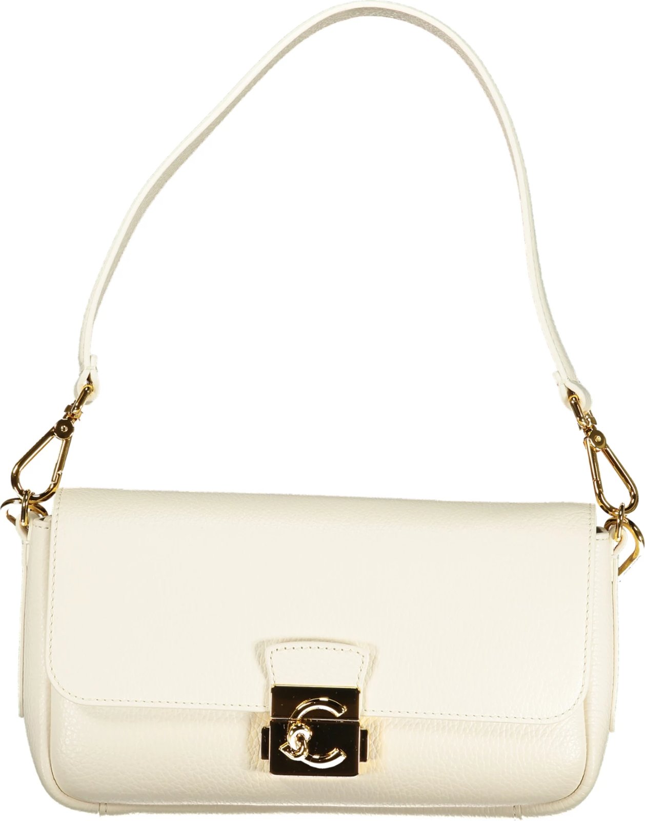 Çantë COCCINELLE U4K C-ME Lock për femra, e bardhë