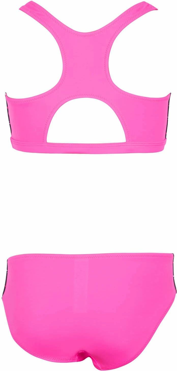 Set bikini dy pjesësh, ngjyrë rozë neon, Jumeon