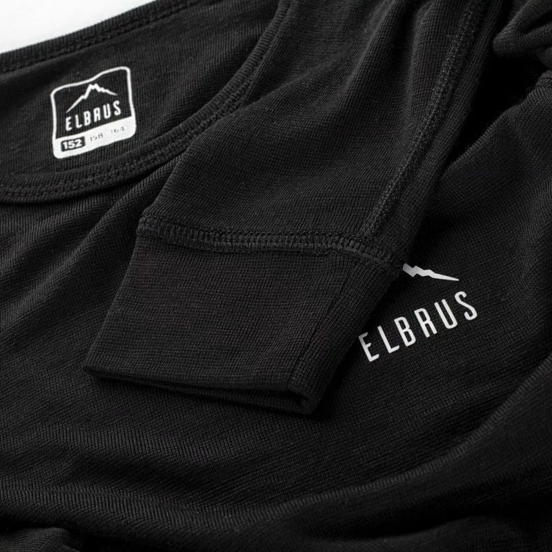 Termike për fëmijë Elbrus Melor Merino Set Tb Jr, e zezë Termike për fëmijë Elbrus Melor Merino Set Tb Jr, e zezë