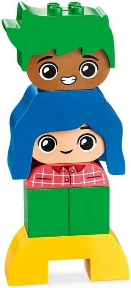 Set lodrash LEGO DUPLO 10415 My Feelings and Emotions, plastikë, 23 pjesë, shumëngjyrëshe