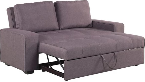 Divan/Shtrat Kanna 2 vendësh FH3082.01 me pëlhurë kafe 176x102x91 cm