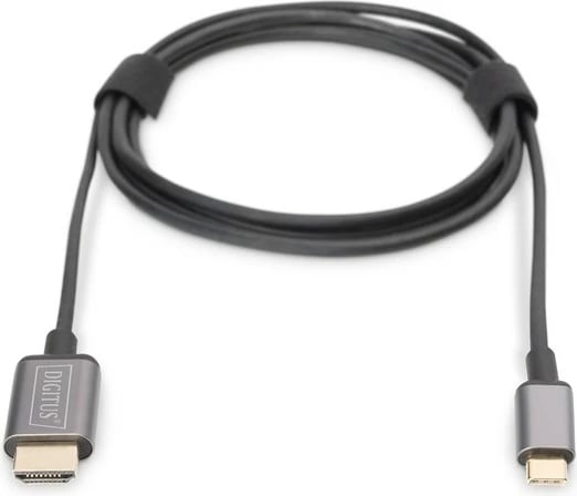 Adapter kabllo Digitus DA-70821 USB Type-C në HDMI, 1.8m, e zezë