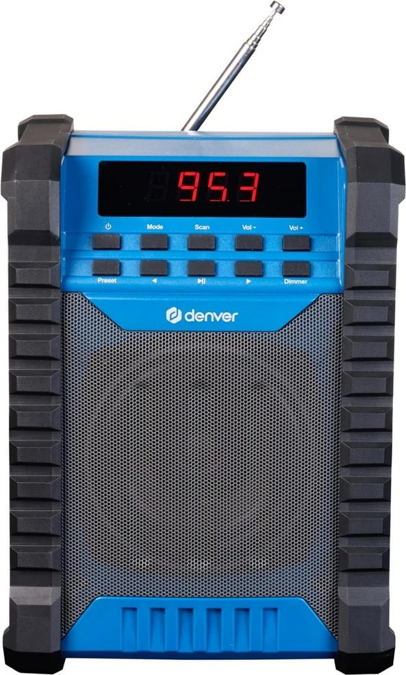 Transmetues FM Denver WRB-60, Bluetooth, Blu