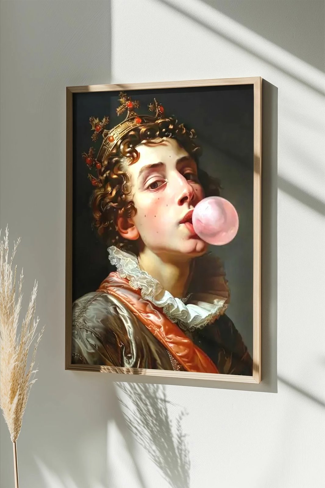 Pikturë dekorative me kornizë, shumëngjyrëshe, Wallity, 50x70cm