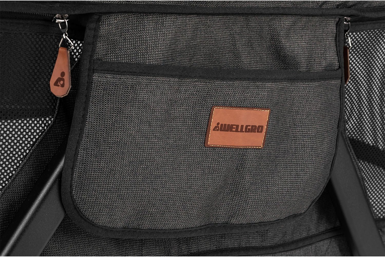 Djep i palosshëm Evila Originals, ngjyrë gri e errët