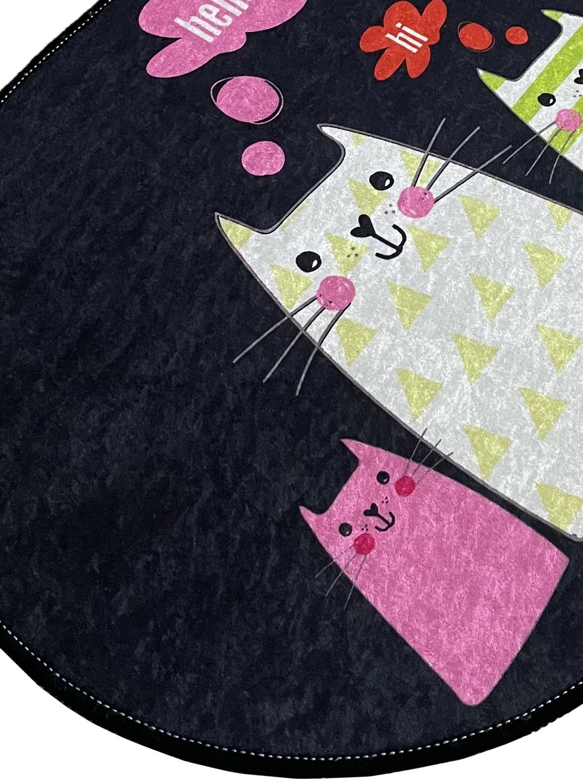 Tapet për banjo Mijölnir, katër mace, 70x120cm