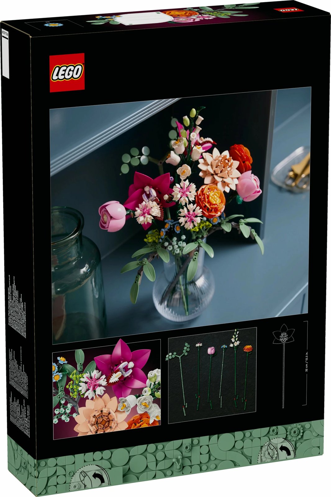 Set ndërtimi LEGO Botanicals Schöner Rosafarbener Blumenstrauß 10342, shumëngjyrësh Set ndërtimi LEGO Botanicals Schöner Rosafarbener Blumenstrauß 10342, shumëngjyrësh