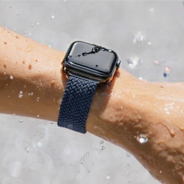 Rrip për Apple Watch UNIQ Aspen, Weavex™, 38/40/41mm, Gri