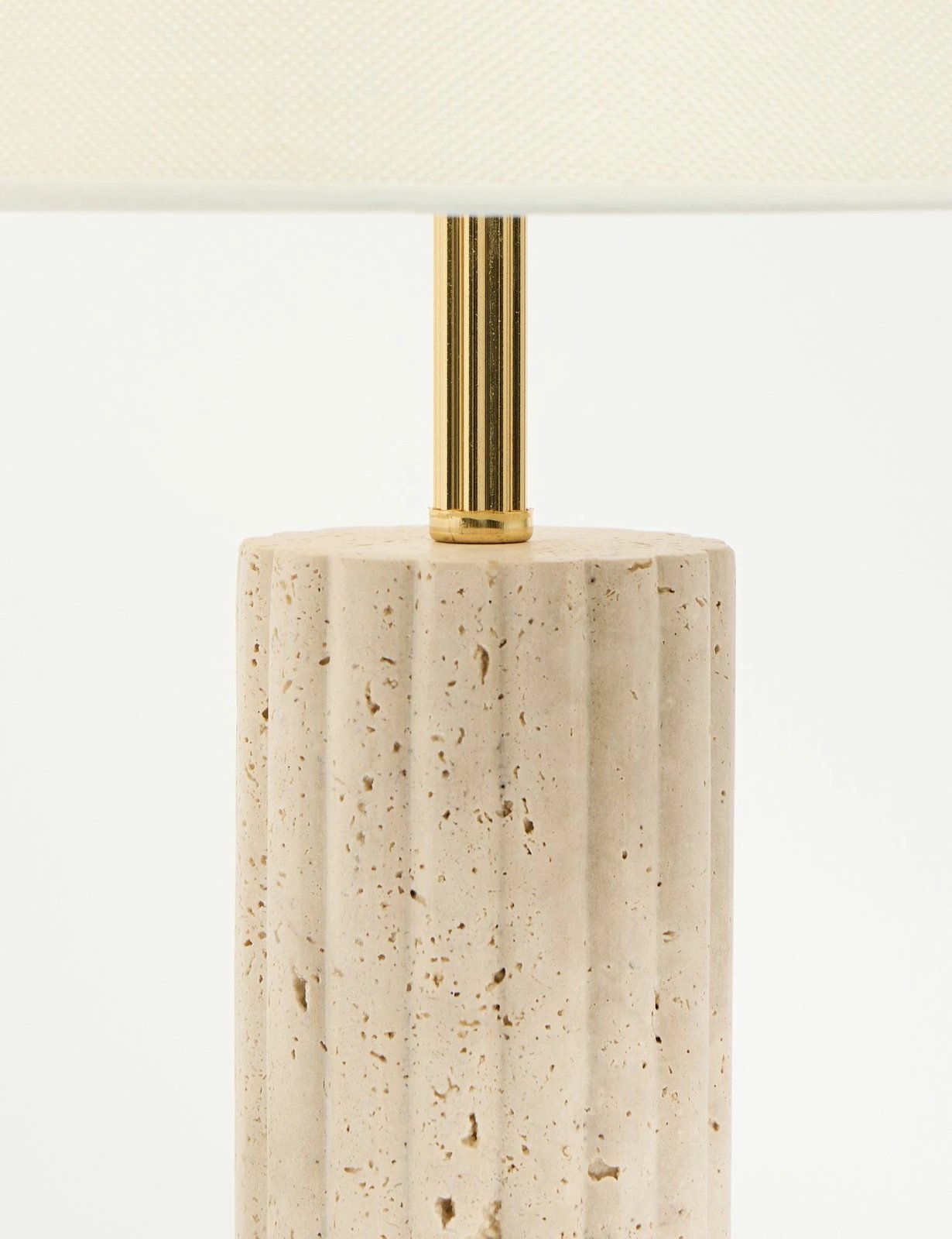 Llambë tavoline Opviq, Astra, krem dhe ari