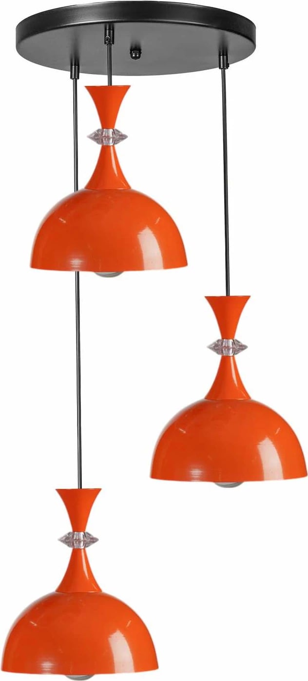 Llambë tavani Opviq, 9023-3, portokalli e zezë