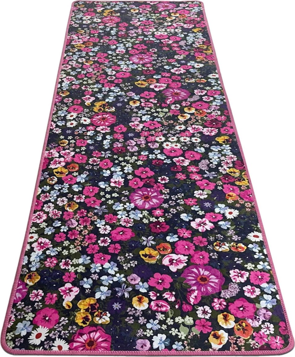 Qilim yoga Vital And Vivid, Antoryum Djt, shumëngjyrësh, 60x200cm