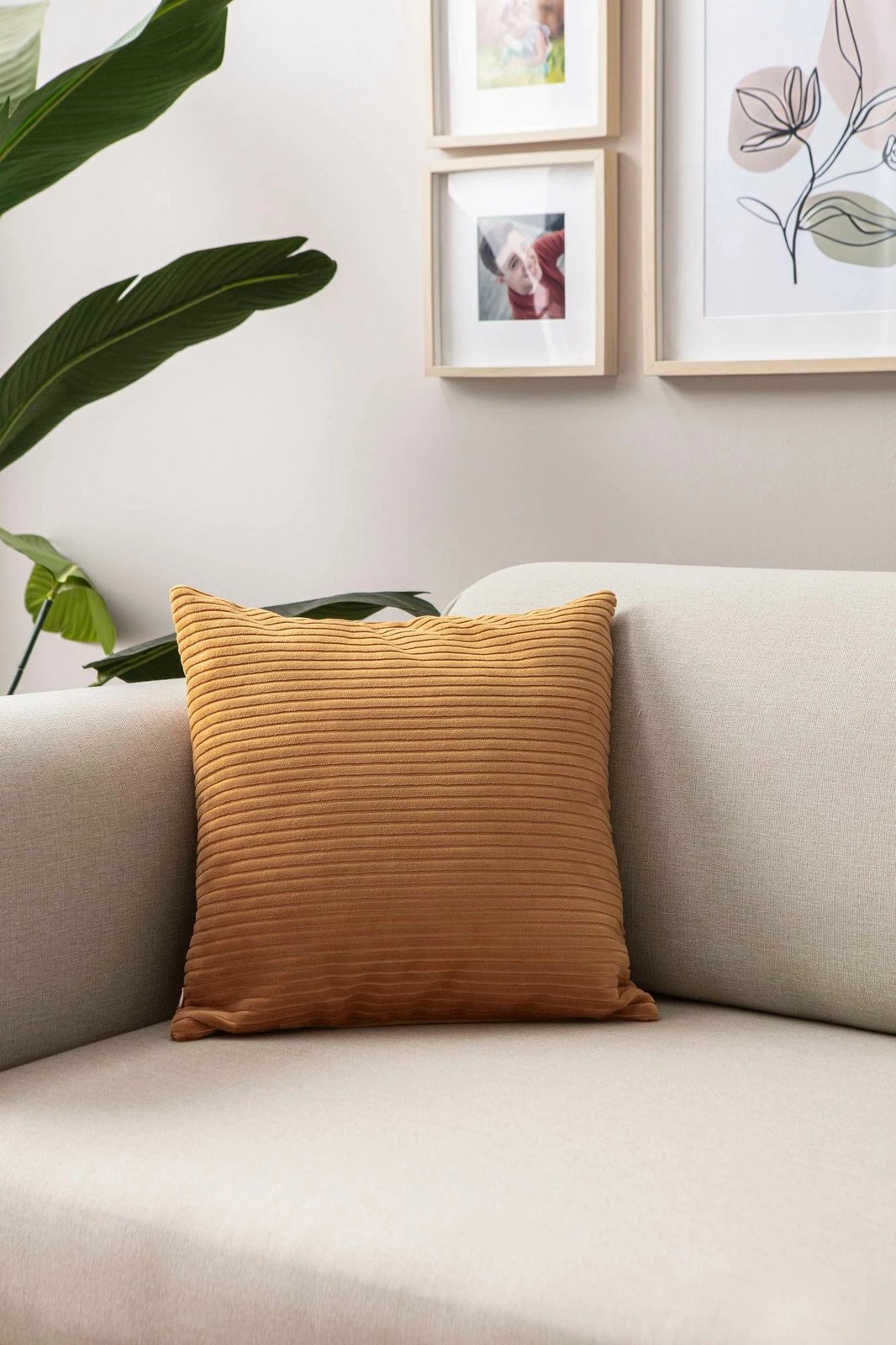 Set mbulesash për jastëkë (2 copë), Evila Originals, portokalli, 43x43cm