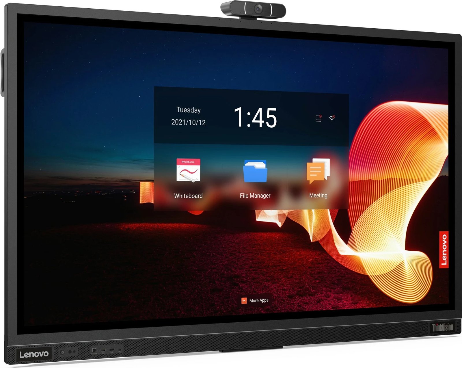 Ekran i madh Lenovo ThinkVision ILFD T65, 65 inç, UHD, HDMI/VGA/USB-C, i zi Ekran i madh Lenovo ThinkVision ILFD T65, 65 inç, UHD, HDMI/VGA/USB-C, i zi