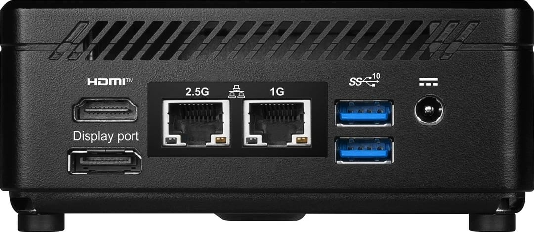 Mini PC MSI Cubi 5 12M-001EU, Intel Core i7-1255U, 16 GB RAM, 512 GB SSD, Windows 11 Home, Zi