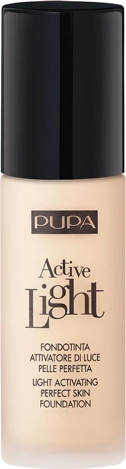 Fondatinë për femra Pupa Milano Active Light Perfect Skin Foundation SPF10 Oil-Free 003 Dark Ivory 30ml