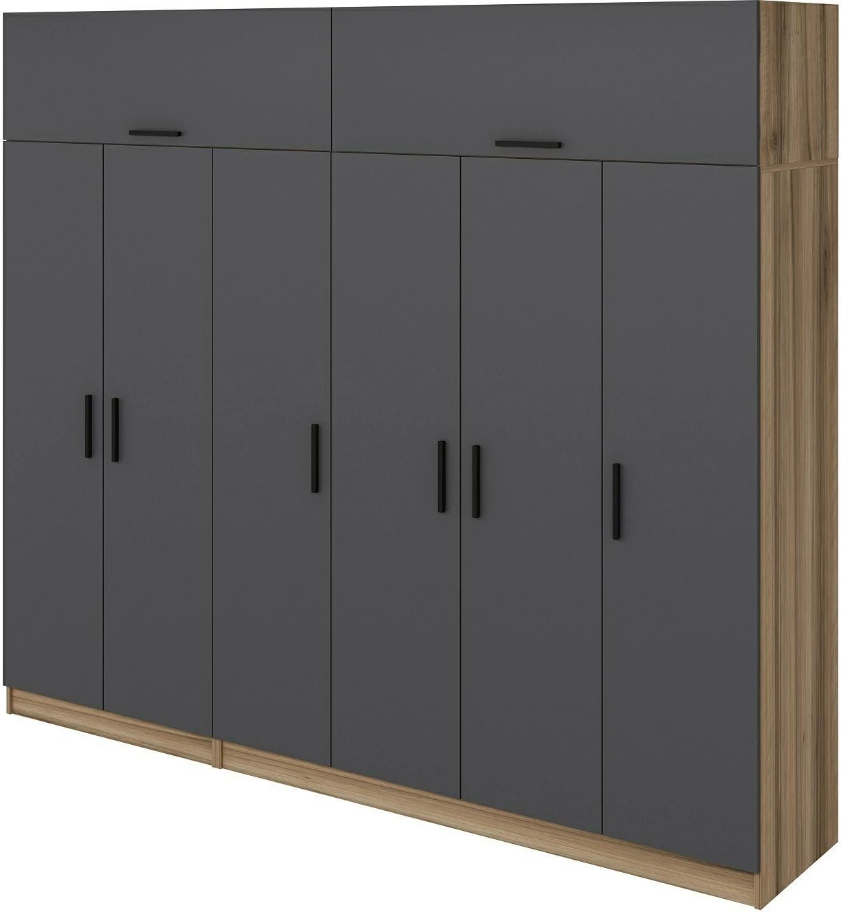 Dollap Skye Decor, ngjyrë antracit, Kale - 7720