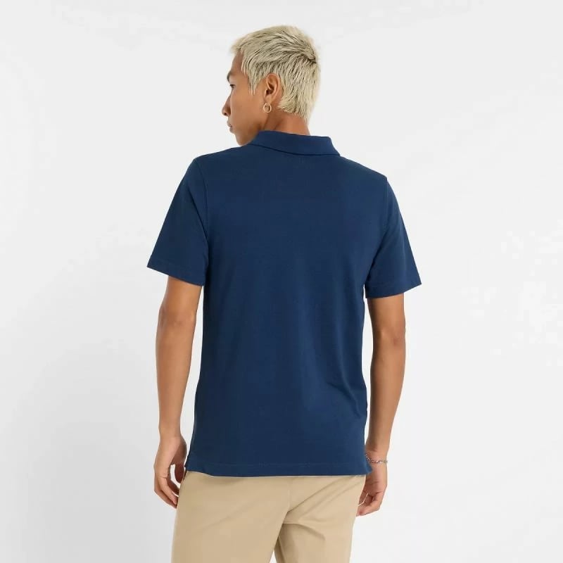 Maicë polo për meshkuj New Balance, navy blue