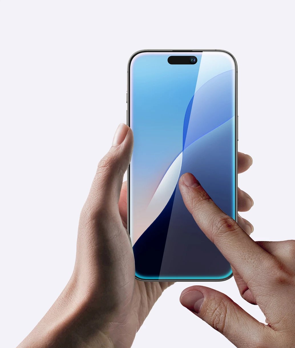 Xham mbrojtës AmazingThing Radix Full Glass për iPhone 16 Plus, transparent