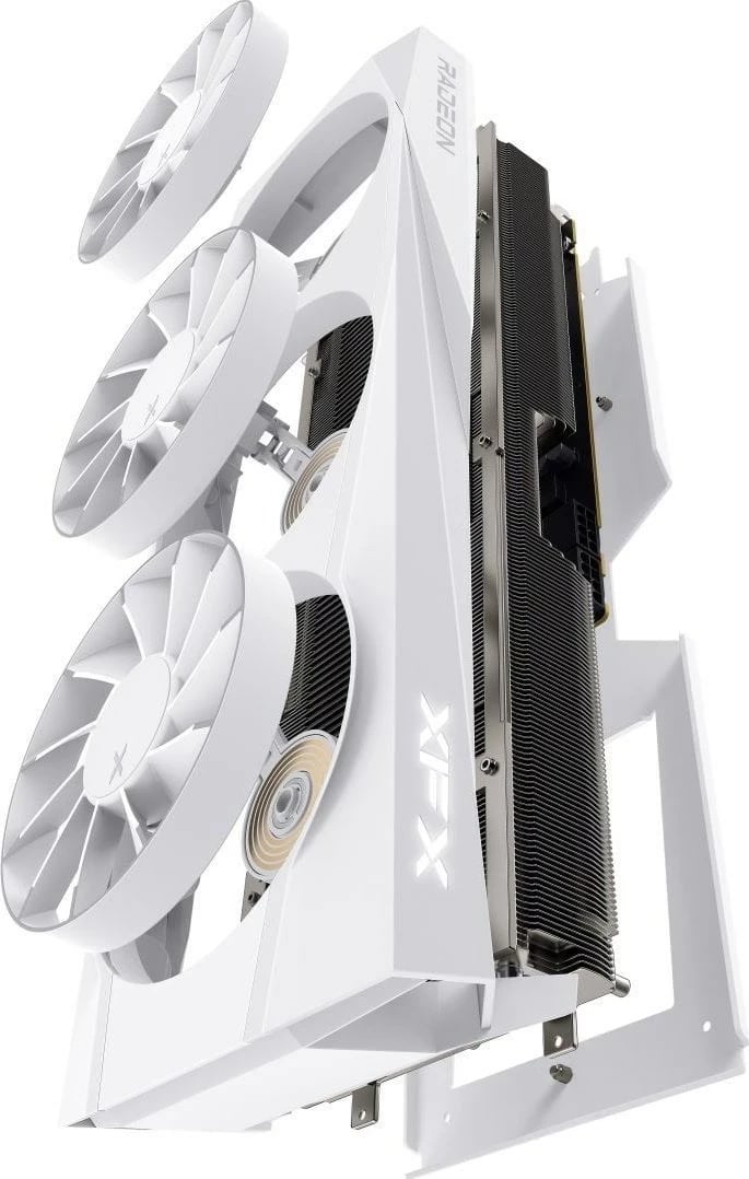 Kartelë grafike XFX Swift RX 9070, 16 GB, e bardhë
