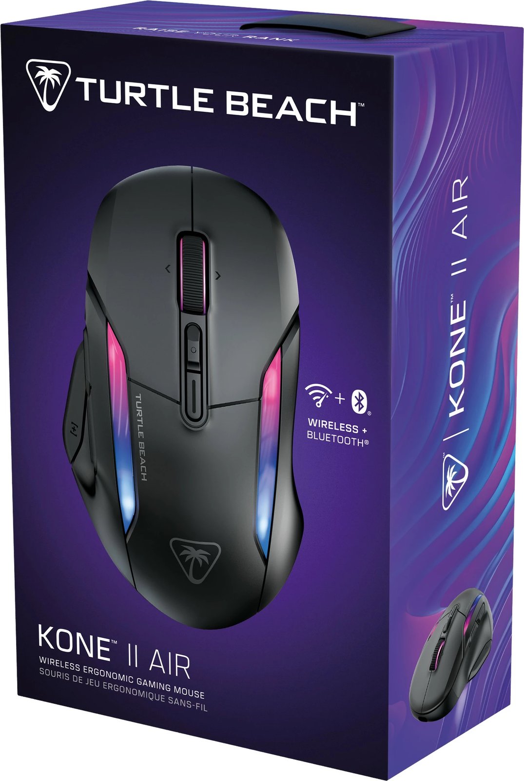 Maus Turtle Beach Kone II Air, 26000 DPI, Wireless, i zi
