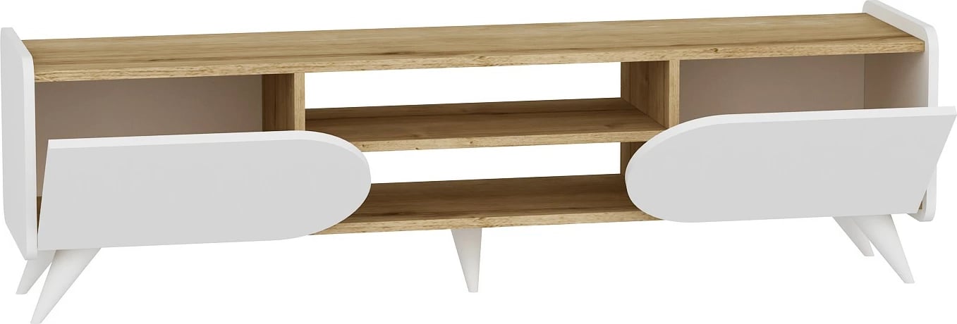 Komodë TV Hanah Home, Mindy Tv 160, ngjyrë safir dhe e bardhë