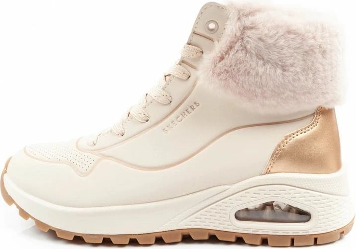 Atlete dimri për femra Skechers, bezhë